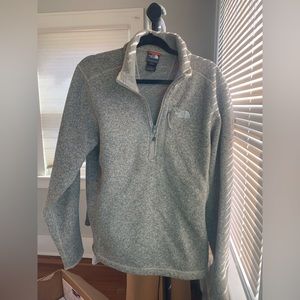 Mens 3/4 North Face Pullover